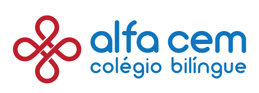 logomarca Colégio Bilíngue Alfa CEM